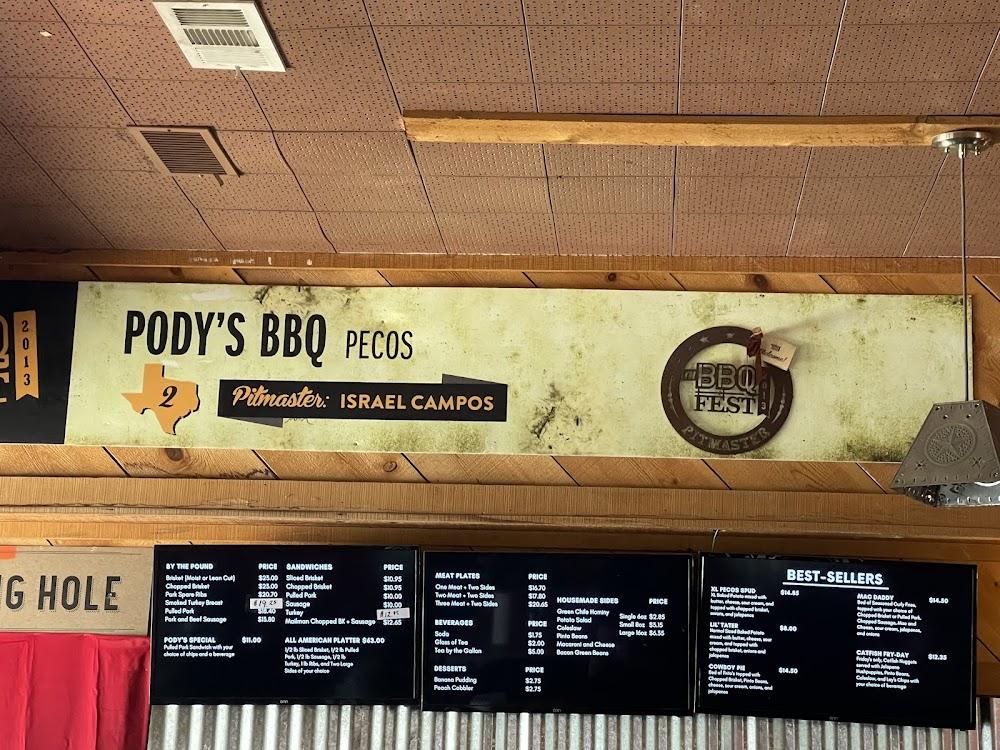 Pody's BBQ Menu image 3