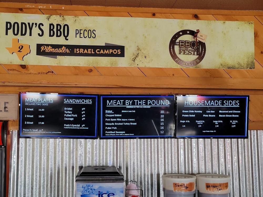 Pody's BBQ Menu image 4